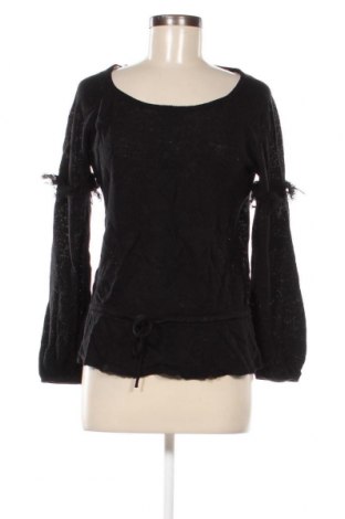 Дамски пуловер Stefanel, Размер L, Цвят Черен, Цена 28,80 лв.