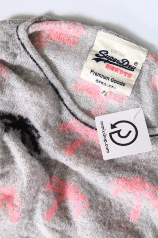 Γυναικείο πουλόβερ Superdry, Μέγεθος S, Χρώμα Γκρί, Τιμή 16,86 €