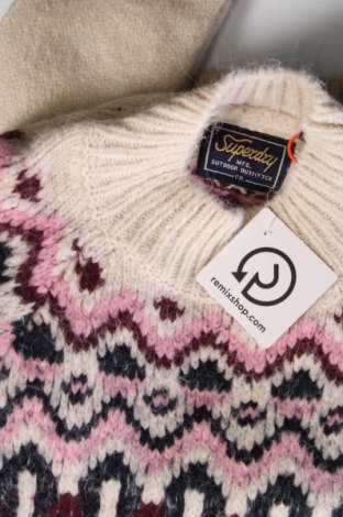 Дамски пуловер Superdry, Размер M, Цвят Многоцветен, Цена 42,40 лв.