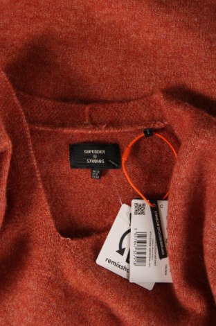 Γυναικείο πουλόβερ Superdry, Μέγεθος M, Χρώμα Καφέ, Τιμή 9,84 €