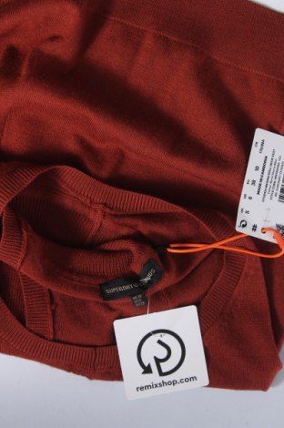 Дамски пуловер Superdry, Размер M, Цвят Оранжев, Цена 37,10 лв.
