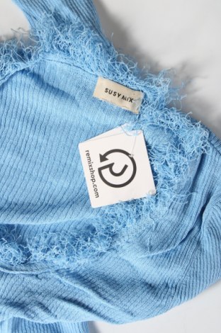 Γυναικείο πουλόβερ Susy Mix, Μέγεθος XS, Χρώμα Μπλέ, Τιμή 2,87 €