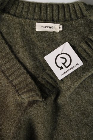 Дамски пуловер Sweewe, Размер M, Цвят Зелен, Цена 4,35 лв.