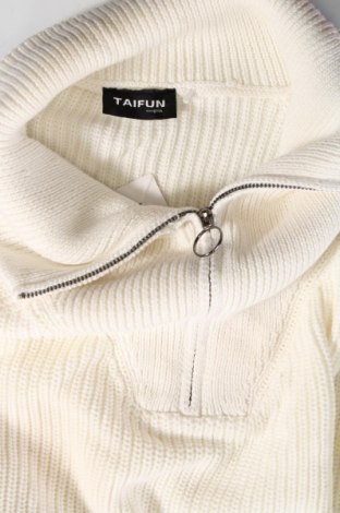 Дамски пуловер Taifun, Размер L, Цвят Бял, Цена 18,60 лв.