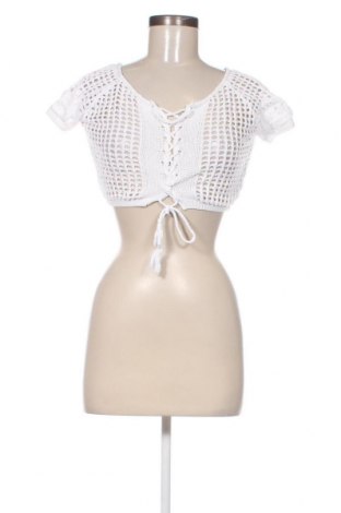 Γυναικείο πουλόβερ Tally Weijl, Μέγεθος XS, Χρώμα Λευκό, Τιμή 3,59 €