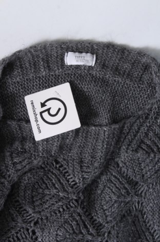 Дамски пуловер Tippy, Размер M, Цвят Сив, Цена 7,25 лв.