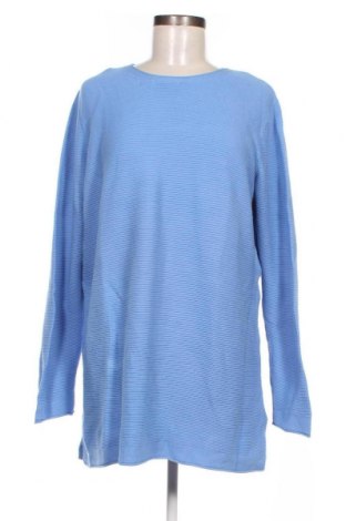Γυναικείο πουλόβερ Tom Tailor, Μέγεθος 3XL, Χρώμα Μπλέ, Τιμή 25,36 €