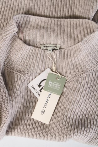 Дамски пуловер Tom Tailor, Размер M, Цвят Сив, Цена 22,32 лв.