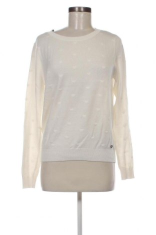 Γυναικείο πουλόβερ Tom Tailor, Μέγεθος S, Χρώμα Λευκό, Τιμή 23,97 €