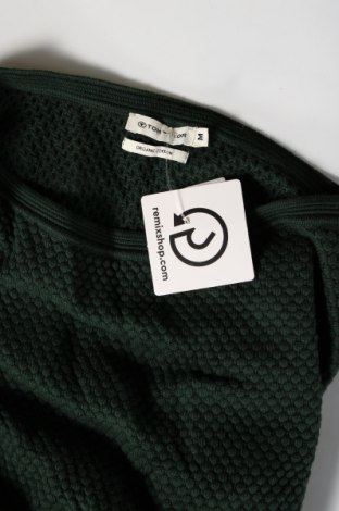 Γυναικείο πουλόβερ Tom Tailor, Μέγεθος M, Χρώμα Πράσινο, Τιμή 4,31 €