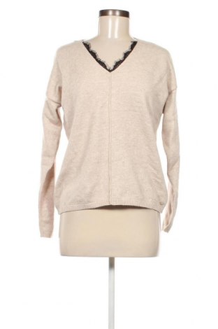 Γυναικείο πουλόβερ Tom Tailor, Μέγεθος S, Χρώμα  Μπέζ, Τιμή 4,56 €