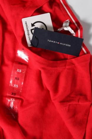 Дамски пуловер Tommy Hilfiger, Размер XS, Цвят Червен, Цена 67,32 лв.