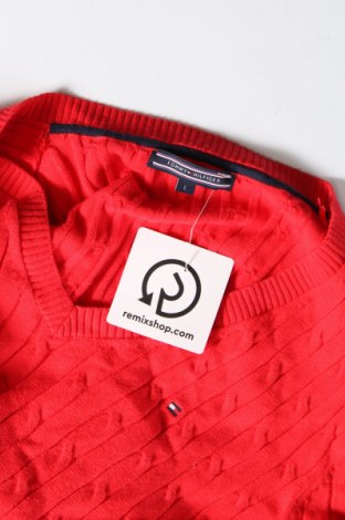 Дамски пуловер Tommy Hilfiger, Размер L, Цвят Червен, Цена 96,00 лв.