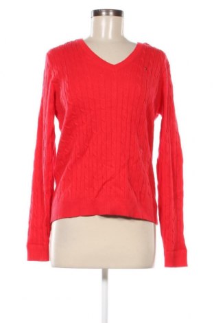 Дамски пуловер Tommy Hilfiger, Размер L, Цвят Червен, Цена 72,00 лв.
