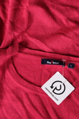 Дамски пуловер Tony Brown, Размер L, Цвят Червен, Цена 8,41 лв.