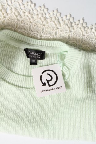 Γυναικείο πουλόβερ Topshop, Μέγεθος S, Χρώμα Πράσινο, Τιμή 18,46 €