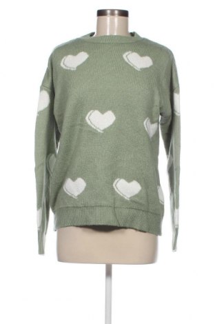 Дамски пуловер Trendyol, Размер M, Цвят Зелен, Цена 6,97 лв.