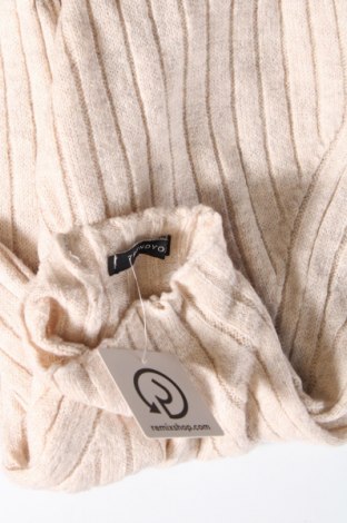 Pulover de femei Trendyol, Mărime S, Culoare Bej, Preț 26,97 Lei