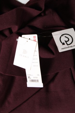 Γυναικείο πουλόβερ Uniqlo, Μέγεθος XL, Χρώμα Κόκκινο, Τιμή 15,02 €