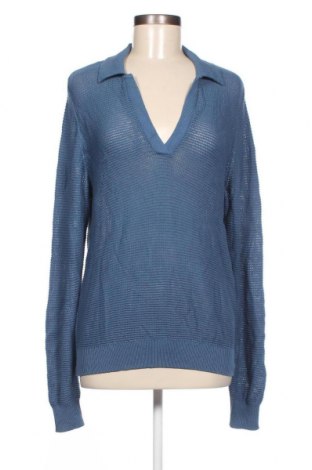 Дамски пуловер United Colors Of Benetton, Размер XL, Цвят Син, Цена 16,40 лв.