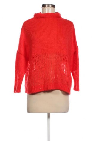 Дамски пуловер United Colors Of Benetton, Размер M, Цвят Червен, Цена 26,75 лв.