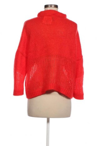 Дамски пуловер United Colors Of Benetton, Размер M, Цвят Червен, Цена 26,75 лв.