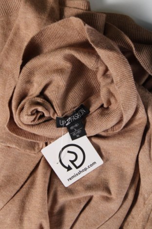 Дамски пуловер Up 2 Fashion, Размер L, Цвят Кафяв, Цена 8,41 лв.