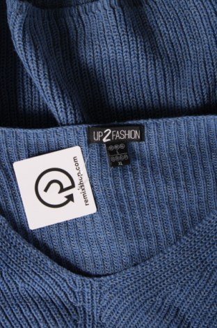 Γυναικείο πουλόβερ Up 2 Fashion, Μέγεθος L, Χρώμα Μπλέ, Τιμή 4,31 €