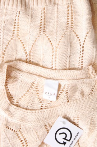 Дамски пуловер VILA, Размер M, Цвят Екрю, Цена 4,05 лв.