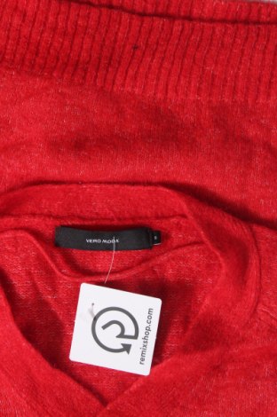 Дамски пуловер Vero Moda, Размер L, Цвят Червен, Цена 8,91 лв.