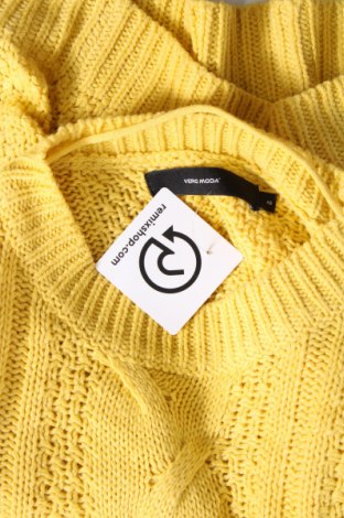 Дамски пуловер Vero Moda, Размер XS, Цвят Жълт, Цена 7,56 лв.