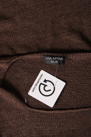Дамски пуловер Via Appia, Размер XXL, Цвят Кафяв, Цена 16,40 лв.