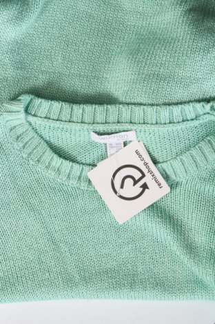 Γυναικείο πουλόβερ Woman By Tchibo, Μέγεθος S, Χρώμα Πράσινο, Τιμή 4,33 €