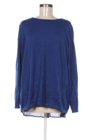 Дамски пуловер Woman By Tchibo, Размер XXL, Цвят Син, Цена 14,79 лв.