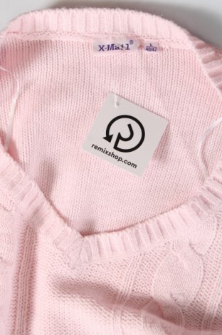 Дамски пуловер X-Mail, Размер M, Цвят Розов, Цена 8,41 лв.