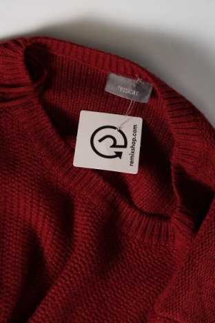 Дамски пуловер Yessica, Размер S, Цвят Червен, Цена 17,60 лв.