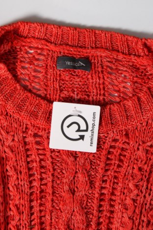 Дамски пуловер Yessica, Размер M, Цвят Оранжев, Цена 7,25 лв.