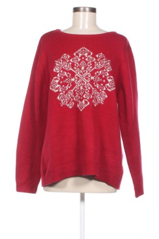 Дамски пуловер Yessica, Размер XL, Цвят Червен, Цена 14,21 лв.