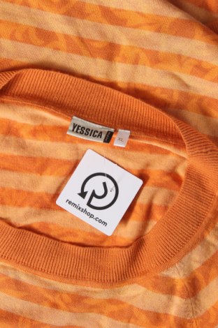 Γυναικείο πουλόβερ Yessica, Μέγεθος XL, Χρώμα Πορτοκαλί, Τιμή 5,38 €