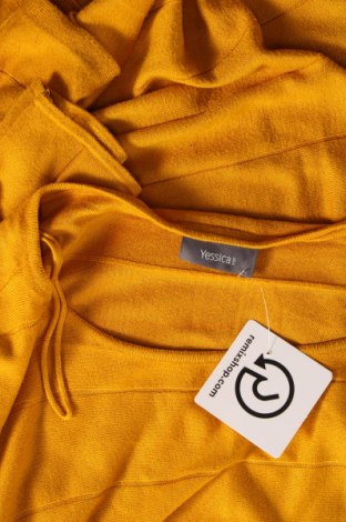 Дамски пуловер Yessica, Размер XL, Цвят Жълт, Цена 17,60 лв.