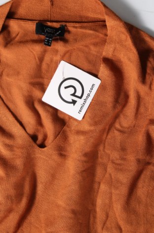 Дамски пуловер Yest, Размер L, Цвят Кафяв, Цена 10,66 лв.
