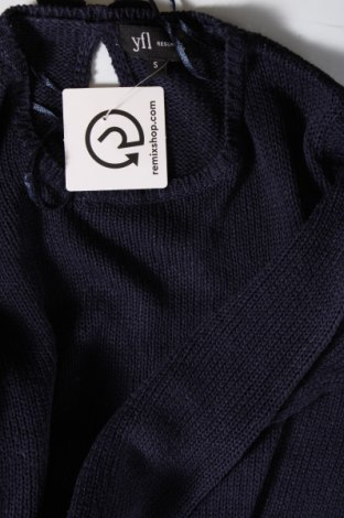 Γυναικείο πουλόβερ Yfl Reserved, Μέγεθος S, Χρώμα Μπλέ, Τιμή 3,41 €