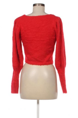 Дамски пуловер Zara, Размер L, Цвят Червен, Цена 8,37 лв.