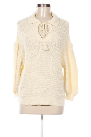 Γυναικείο πουλόβερ Zara, Μέγεθος L, Χρώμα Εκρού, Τιμή 4,68 €