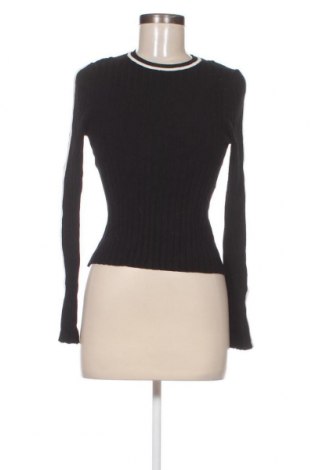 Дамски пуловер Zara, Размер L, Цвят Черен, Цена 13,50 лв.
