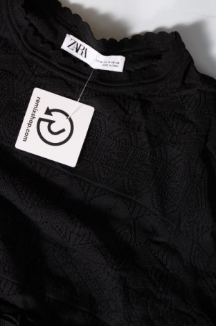 Pulover de femei Zara, Mărime M, Culoare Negru, Preț 88,82 Lei