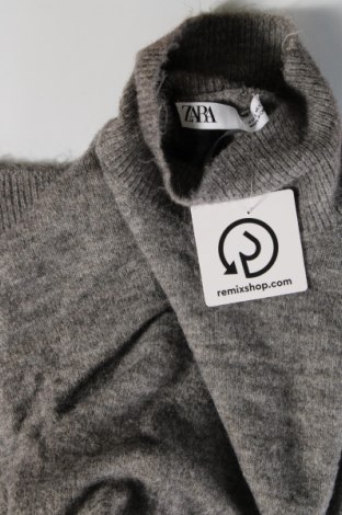 Дамски пуловер Zara, Размер S, Цвят Сив, Цена 8,37 лв.