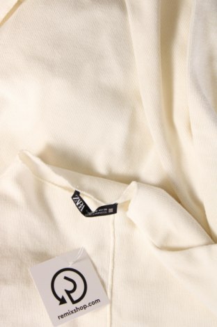 Дамски пуловер Zara, Размер M, Цвят Екрю, Цена 12,32 лв.