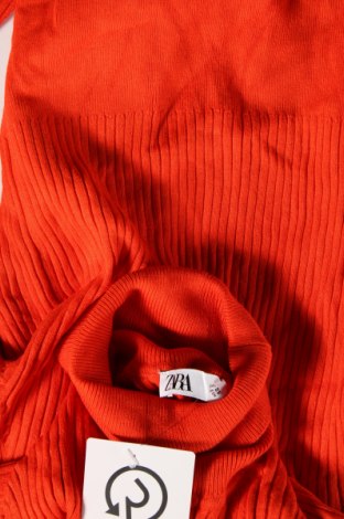 Pulover de femei Zara, Mărime M, Culoare Roșu, Preț 88,82 Lei