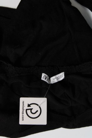 Дамски пуловер Zara, Размер S, Цвят Черен, Цена 10,80 лв.